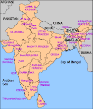 Mapa de l'Índia