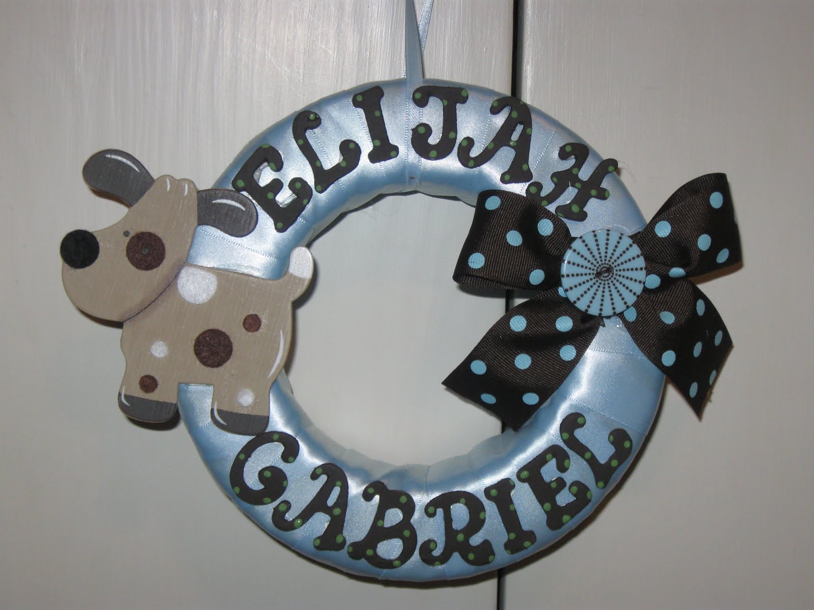 Hospital door wreaths