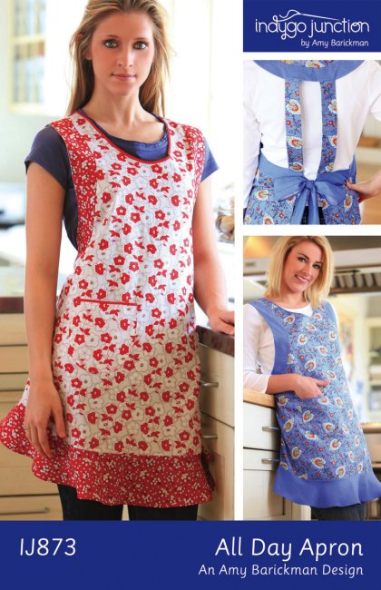 weekend kits blog flattering u0026amp fun new apron sewing patterns fashionable sewing patterns 420x650 indygo junction all day apron pattern Fashionable Sewing Patterns