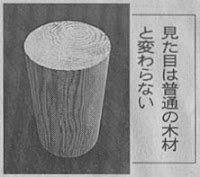 ガラス化した木材(日経新聞)