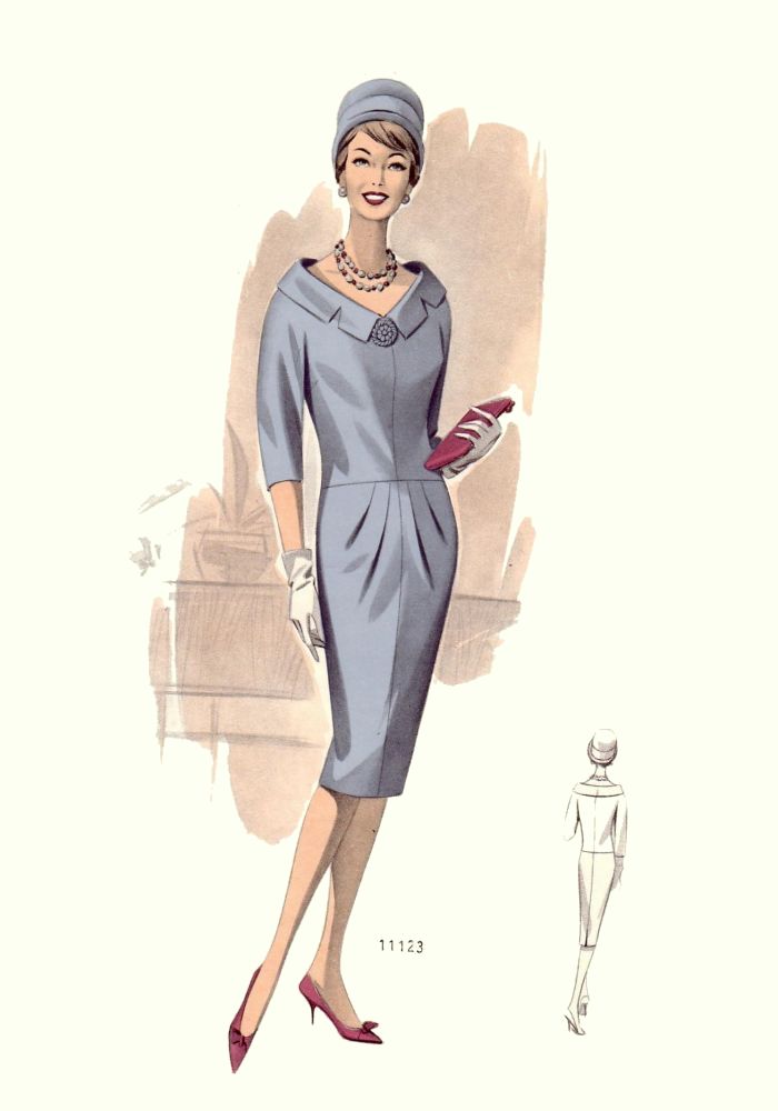 Sixties Fashion Illustration Sixties Fashion Illustration
