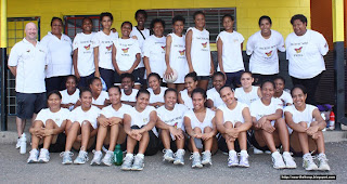 games guinea papua commonwealth netball hoop near