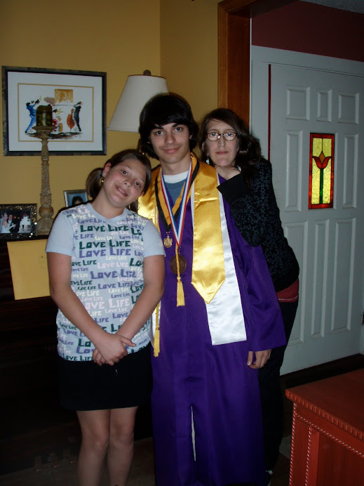 Derric's high school graduation
