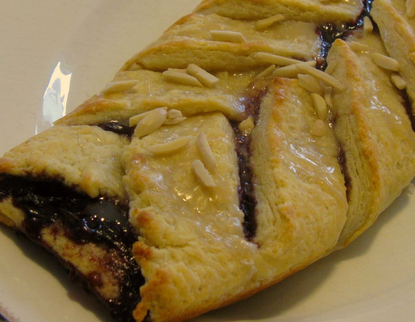 Food for A Hungry Soul Blackberry Jam Almond Braid