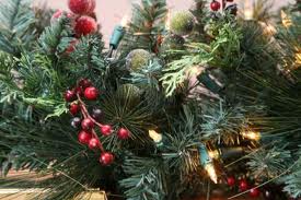 Minimal scandinavian christmas tree Reaching for the Robe: Lessons from my Christmas Garland