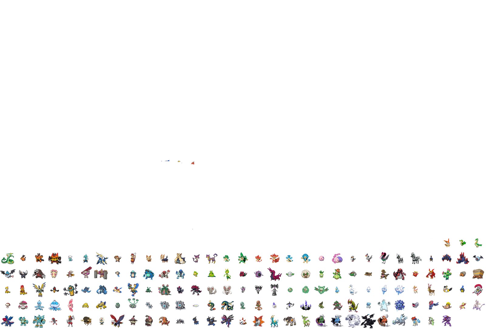 BLACK AND WHITE SPRITES