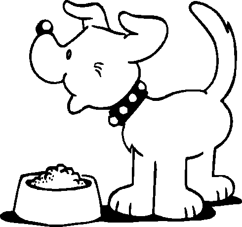 Coloring Pages  Kids on Dog Coloring Pages For Kids Picture 3