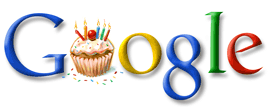 праздничный логотип Google 4 Doodle