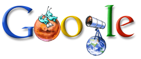 праздничный логотип Google 4 Doodle