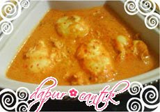 gulai telur bebek dapur cantik