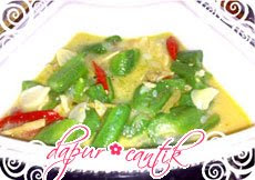 lodeh gulai oyong dapur cantik