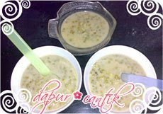 bubur kacang hijau dapur cantik
