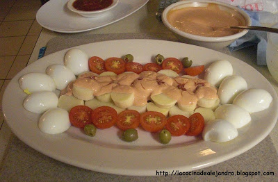 Palmitos Con Salsa Golf... Palmitos Con Salsa Golf...