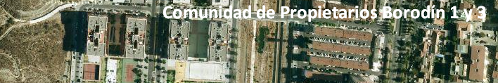 Comunidad de Propietarios Borodín 1 y 3
