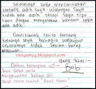 karangan lucu
