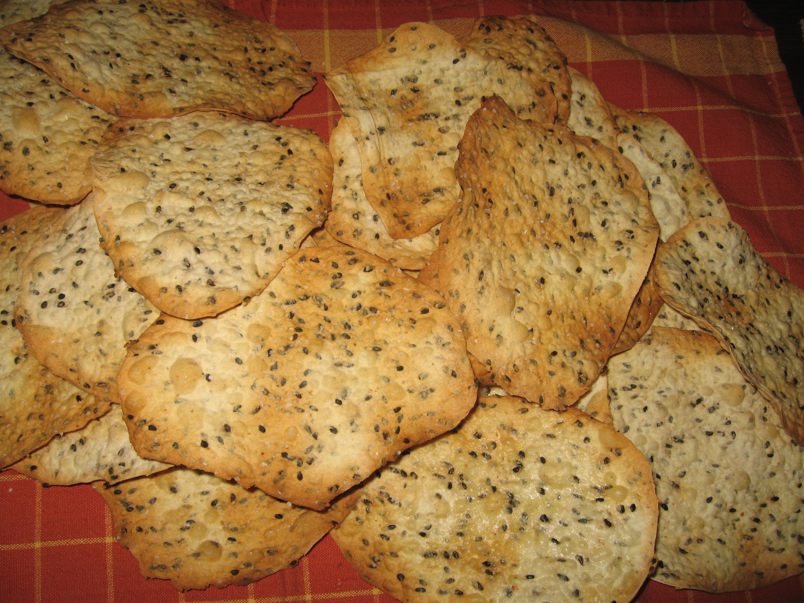 Crispy Flatbread The Woodwife's Journal