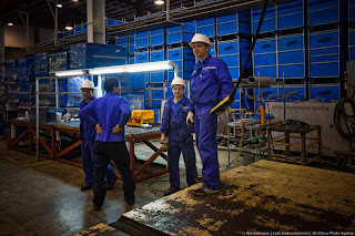 SAMSUNG factory 
in Kaluga , Russia