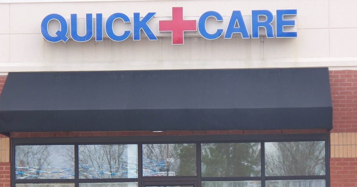 QUICK CARE TIFTON Walk In Medical Clinic, Billboard sign, Tifton County GA