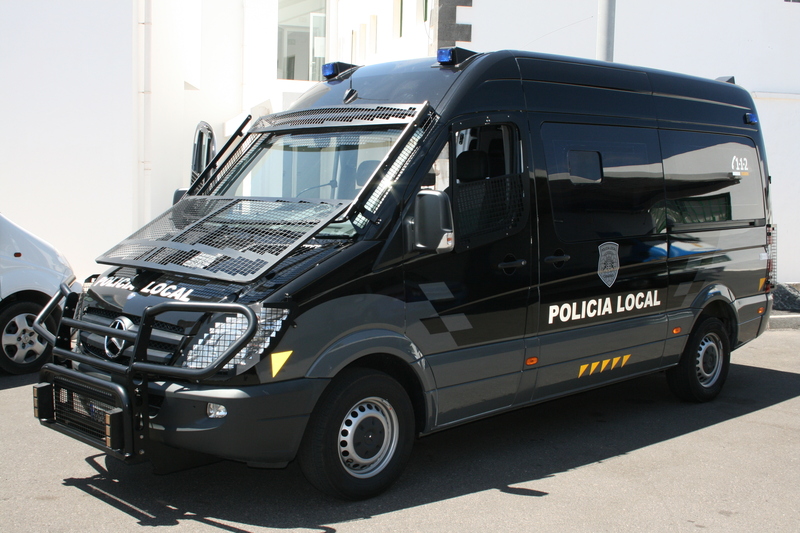 MEXICAN Police Mercedes Benz Sprinter in service with the metro Police of