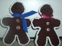 Passionate About Crafting: FREE Crochet Gingerbread Man Pattern