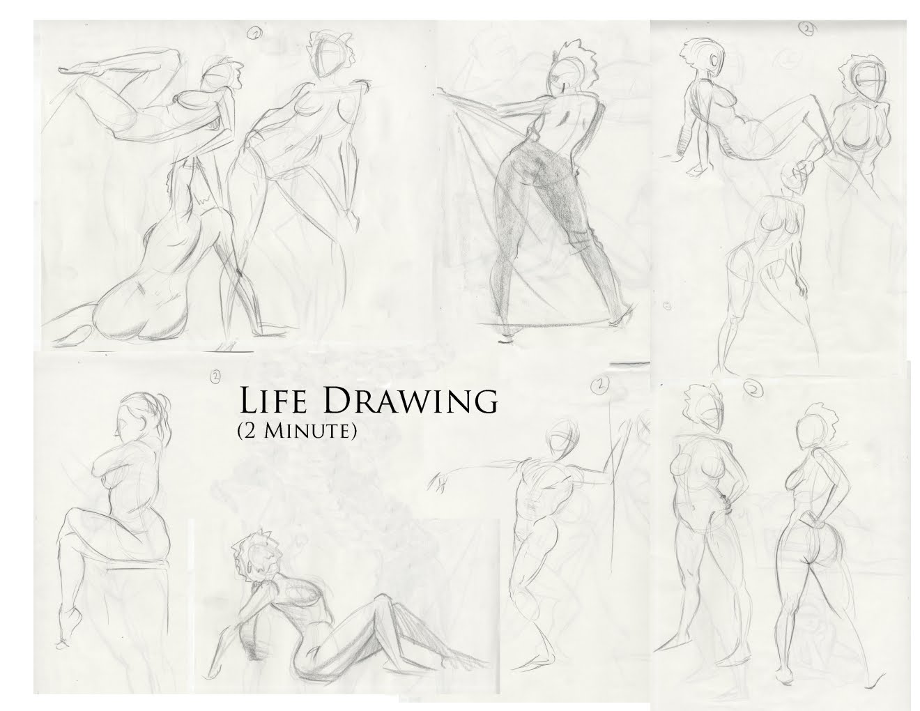 humans drawing