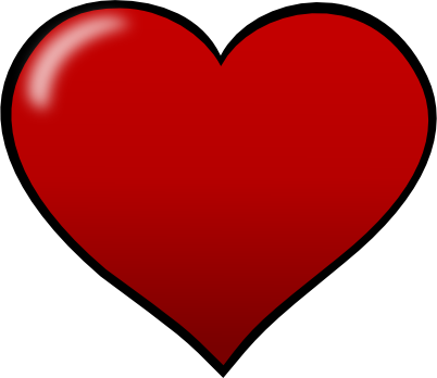 Download this free clip art, love icon for free.