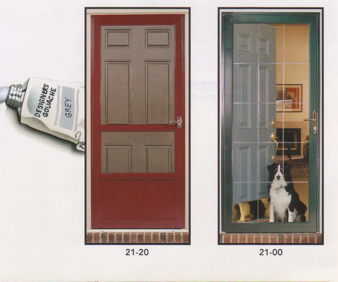 Area Exteriors Heliarc Welded Storm Doors From Fox Aluminum Products Inc.
