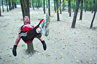 男版小龍女 睡繩7小時