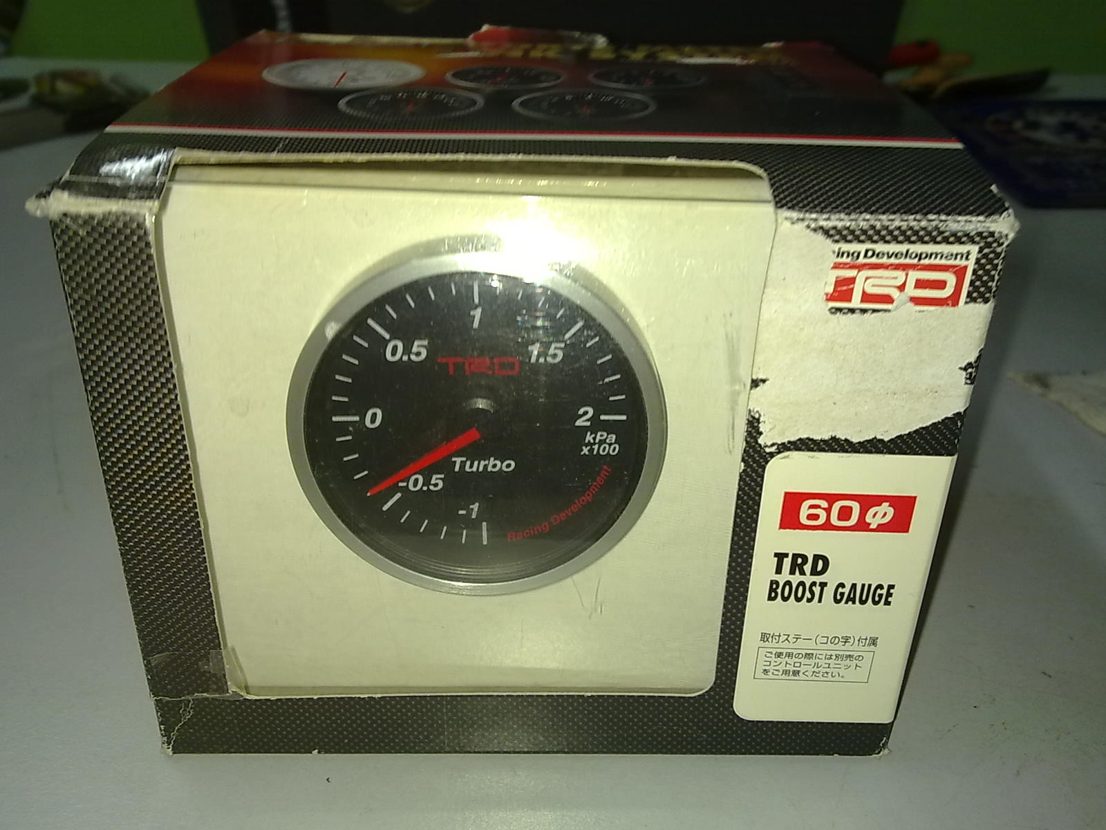 NANAJUE GARAGE Defi TRD Boost Meter