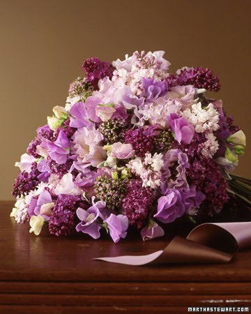 Lilac bouquet courtesy of Martha Stewart Weddings Lilac bouquet courtesy of Martha Stewart Weddings
