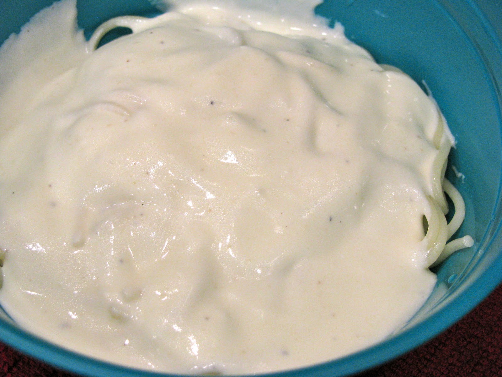 Betty Cream Cheese Alfredo Sauce