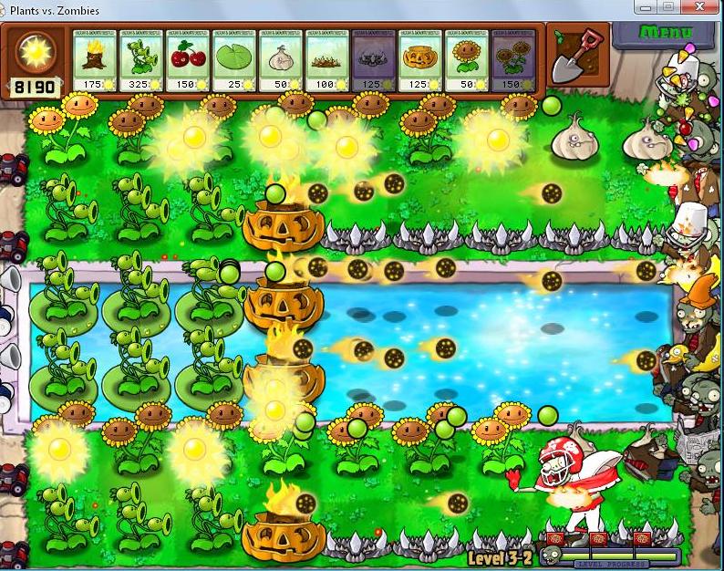 Plant Vs Zombie (mini games, but addictive) Plants+vs.+Zombies