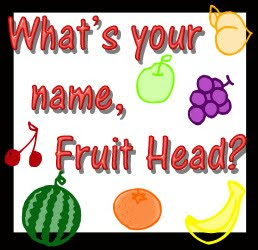 Fruit Head, white