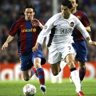 Ronaldo With Messi