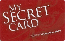 My Secret Boutique card.