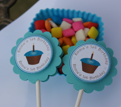 Birthday Cupcake Toppers
