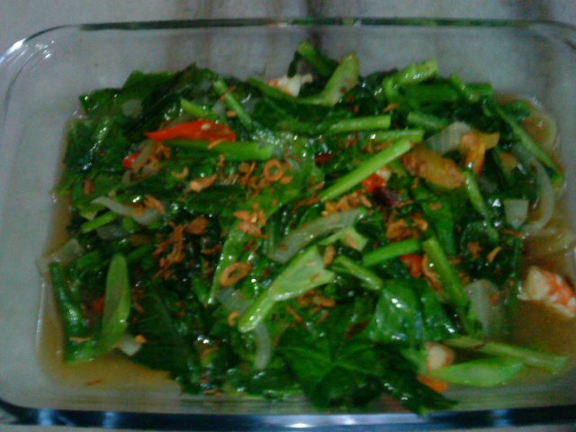 My Sweet Recipe Kailan Goreng Biasa