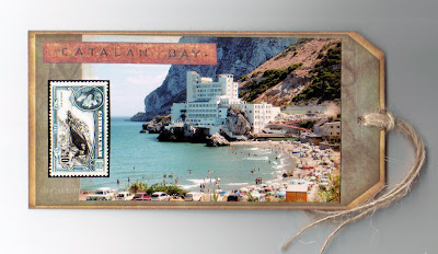 Gibraltar Travel Journal - Catalan Bay tag