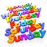 Word introducing special The Hills Are Burning: Huh? What Day Is It?