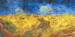Campo de trigo con cuervos