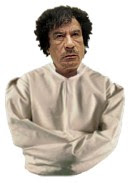 Muammar al-Gaddafi im passenden Anzug