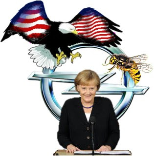 Eagle versus Wespe Erika Eagle versus Wespe Erika
