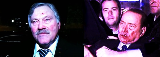 Verhasst und verletzt: Hans Fehr und Silvio Berlusconi Verhasst und verletzt: Hans Fehr und Silvio Berlusconi