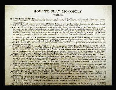 Monopoly game rules