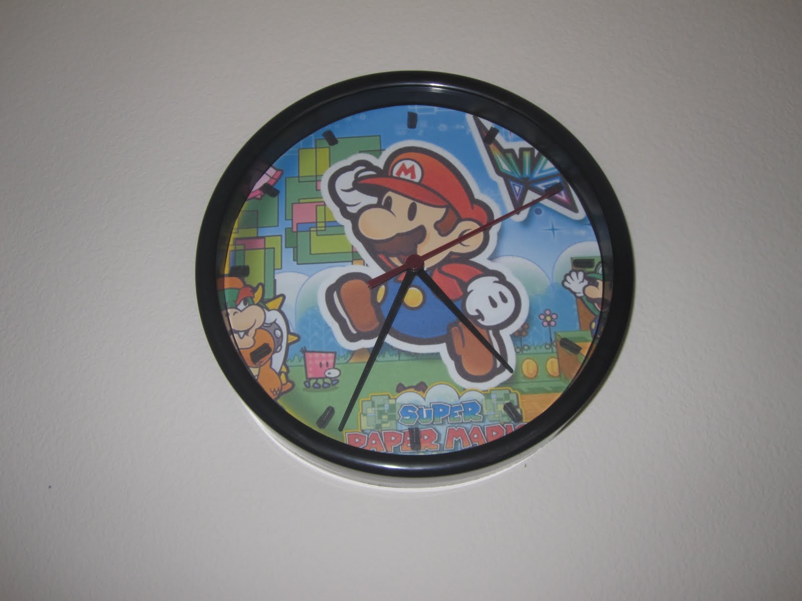 Get your nerd craft on! Mario Clock
