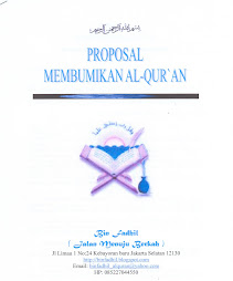 PROPOSAL MEMBUMIKAN AL-QUR`AN
