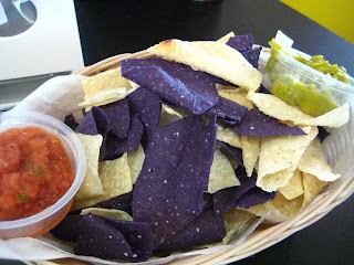 purple nachos