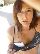 lip gloss and worn out sports bra