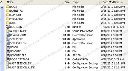 your Windows XP Installer