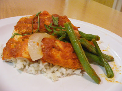 Salmon Red Curry